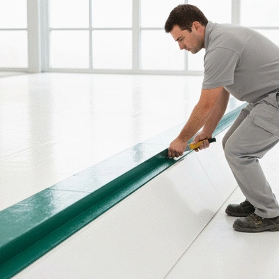 Waterproofing membrane installation