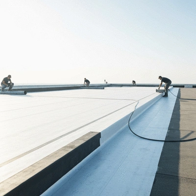 Rooftop waterproofing process