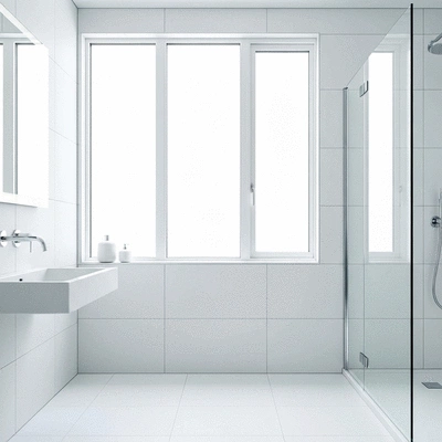 Lifestyle image showcasing waterproofing in a bathroom setting